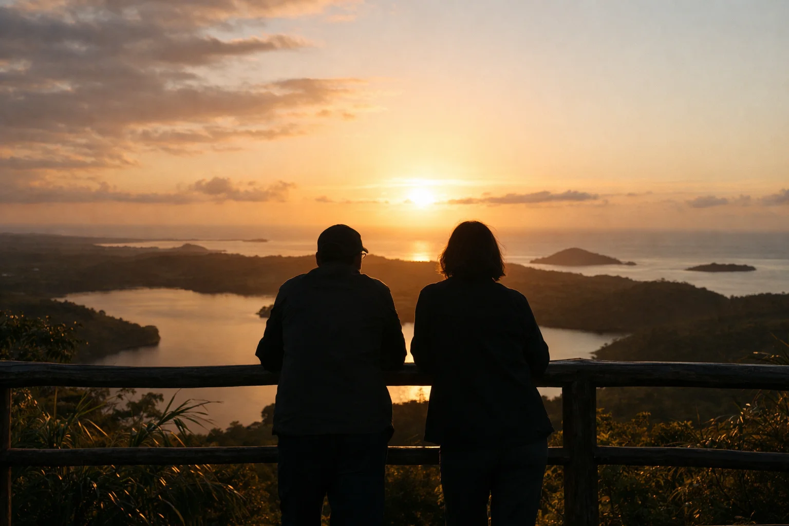 Sunset at Mount Passot